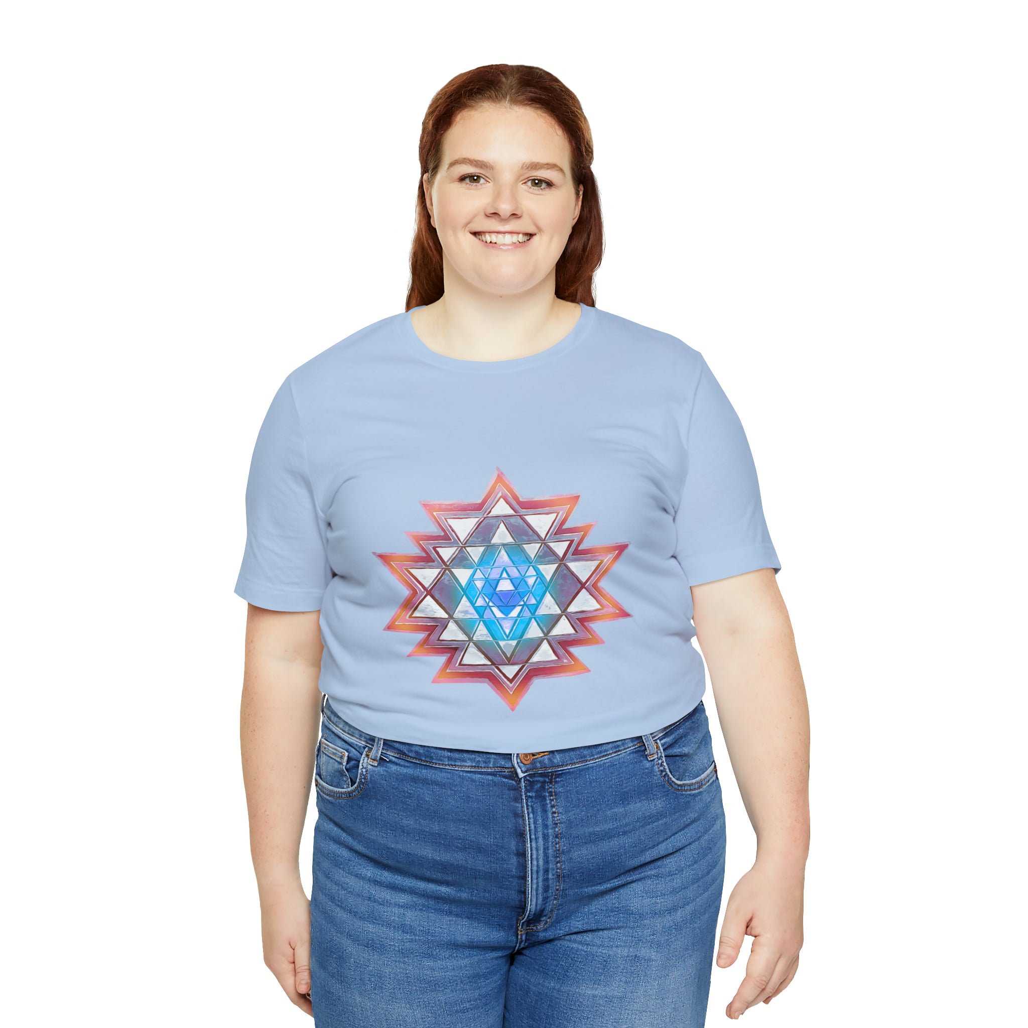 Sri Yantra - Unisex Jersey Short Sleeve Tee