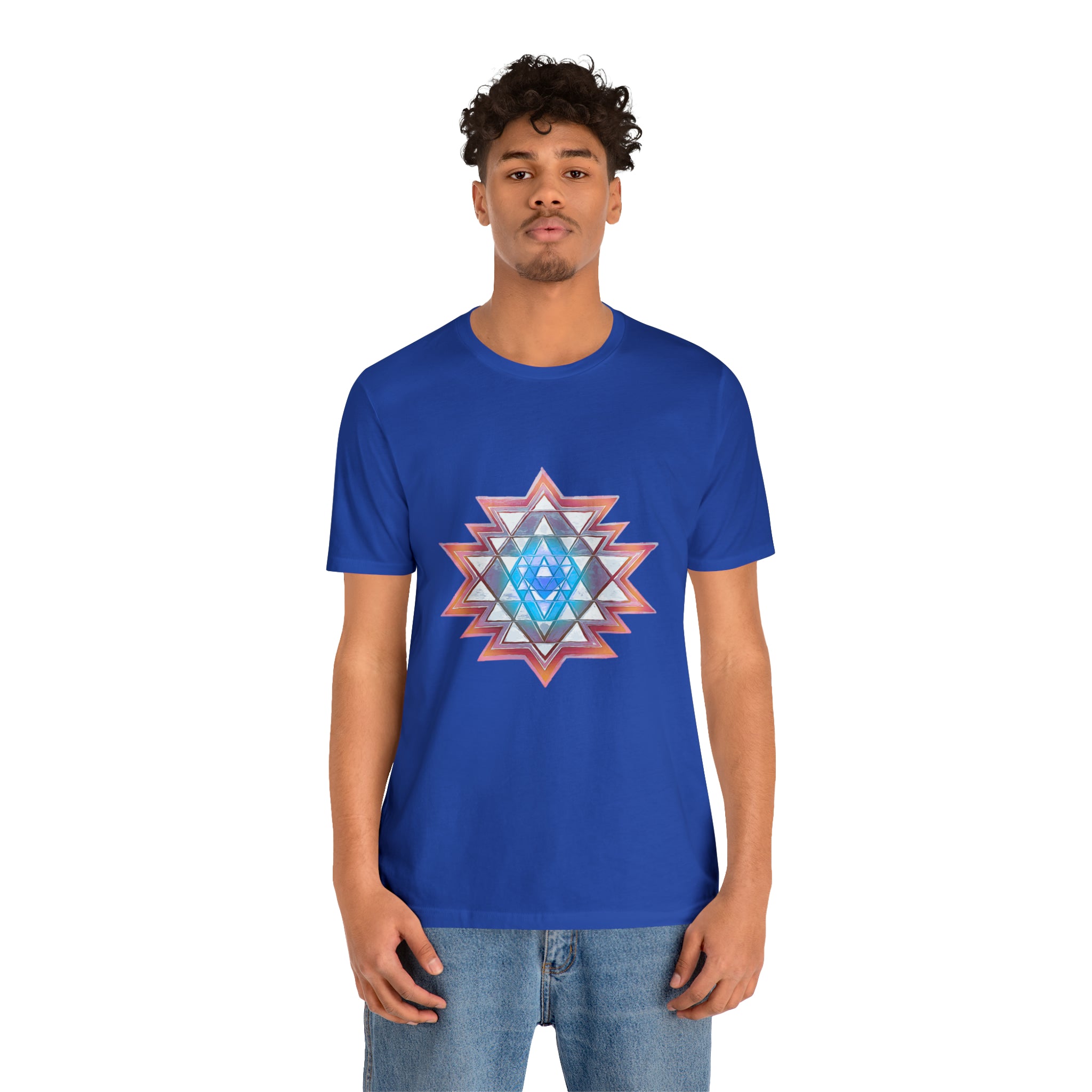 Sri Yantra - Unisex Jersey Short Sleeve Tee