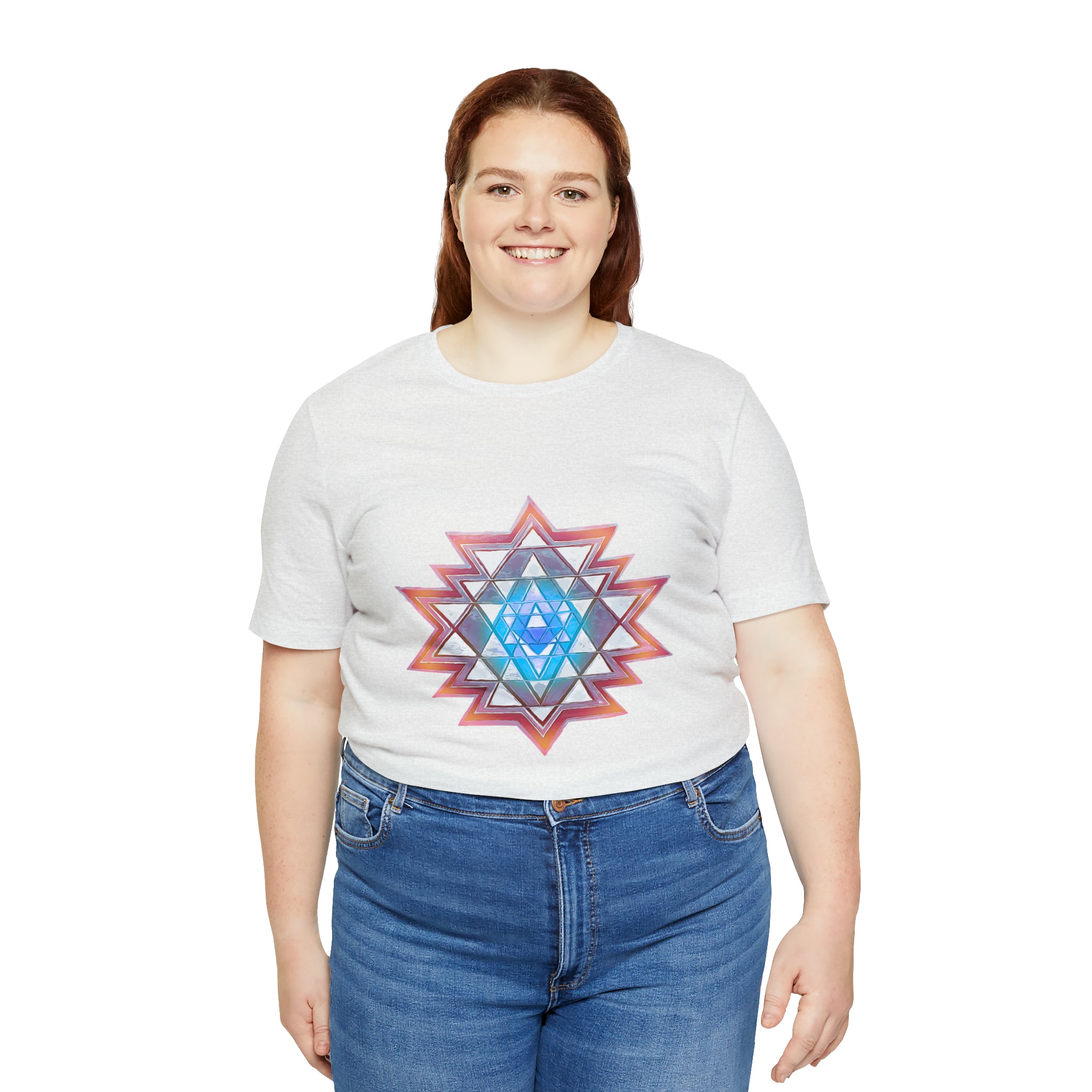 Sri Yantra - Unisex Jersey Short Sleeve Tee