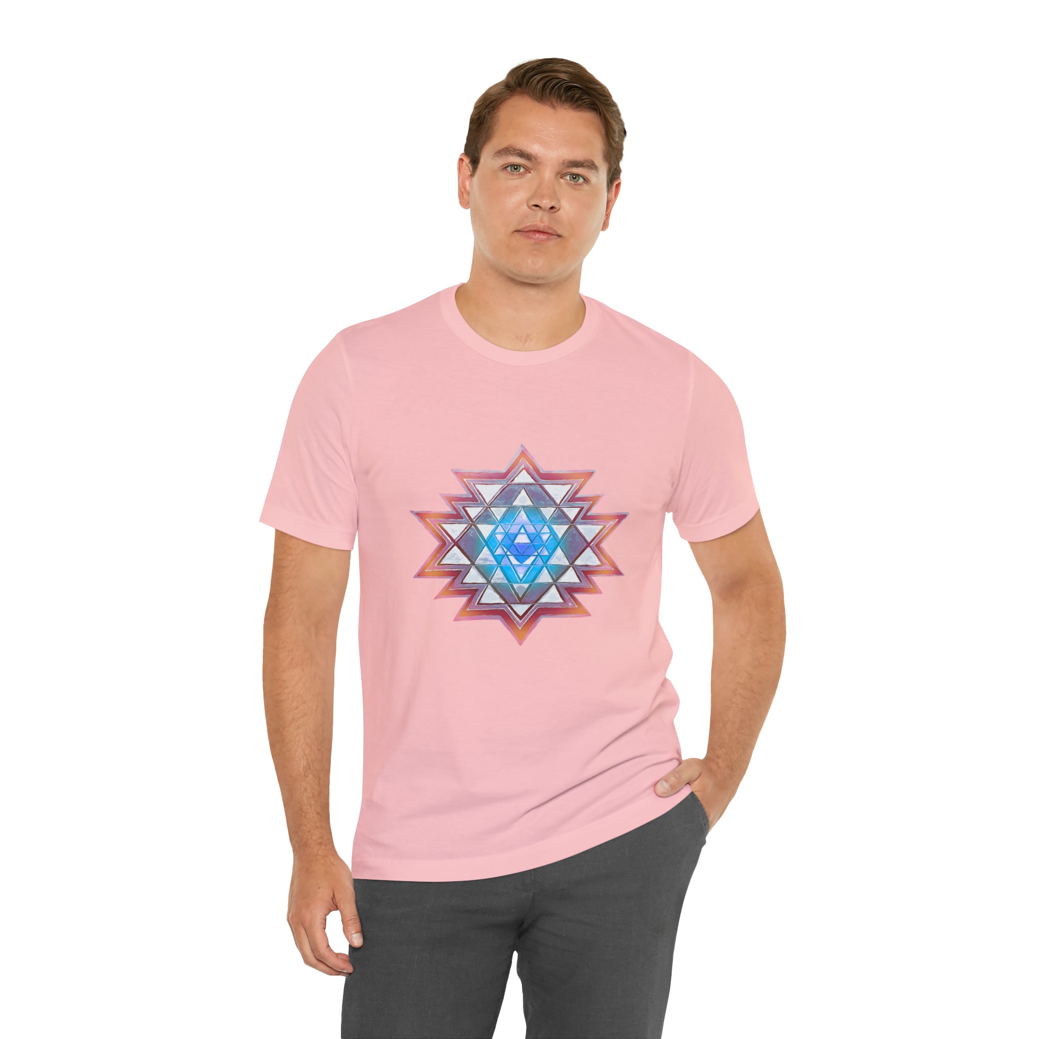 Sri Yantra - Unisex Jersey Short Sleeve Tee